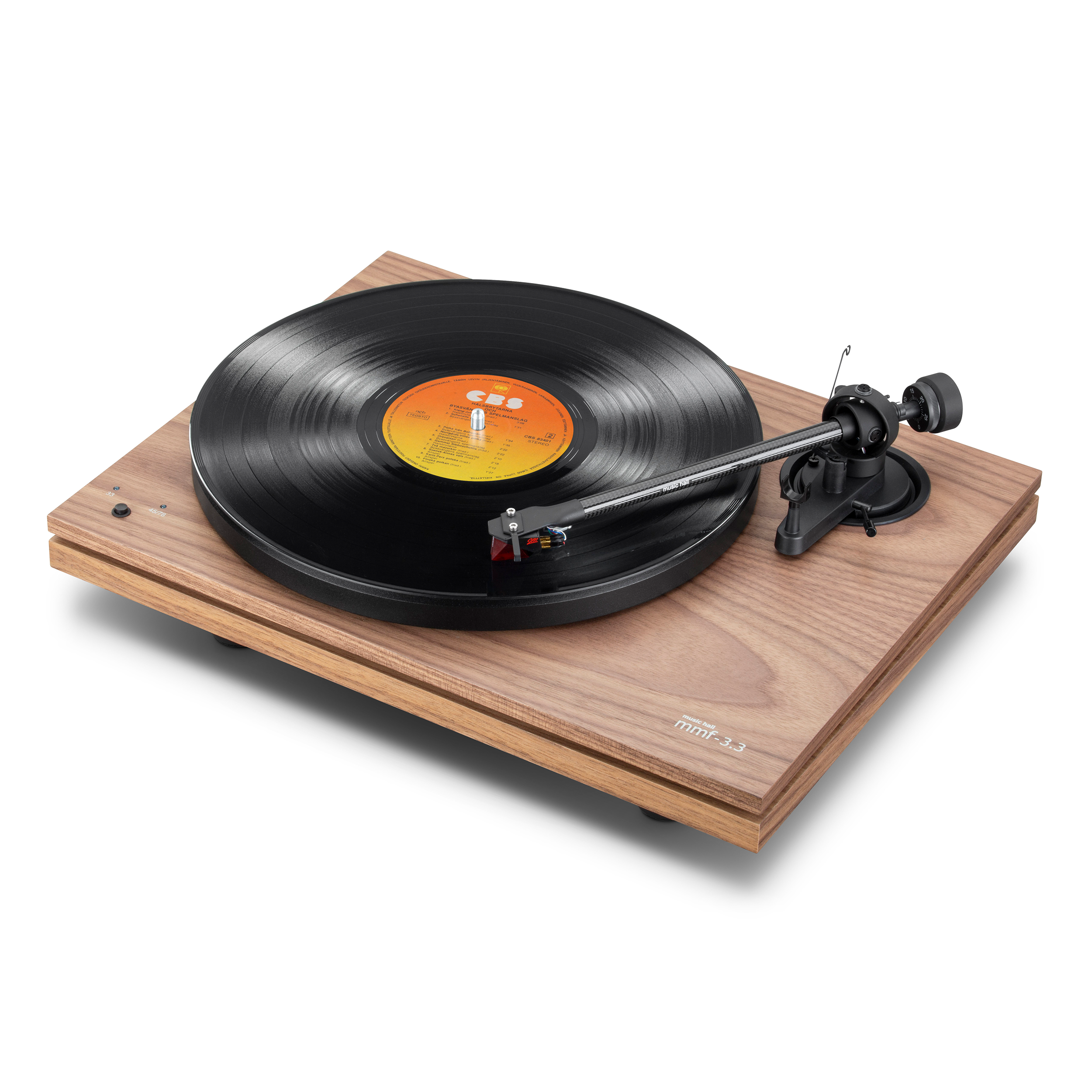 Music Hall MMF-3.3 SE Walnut Turntable